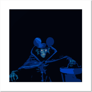 Hatbox Ghost Mouse Ears Posters and Art